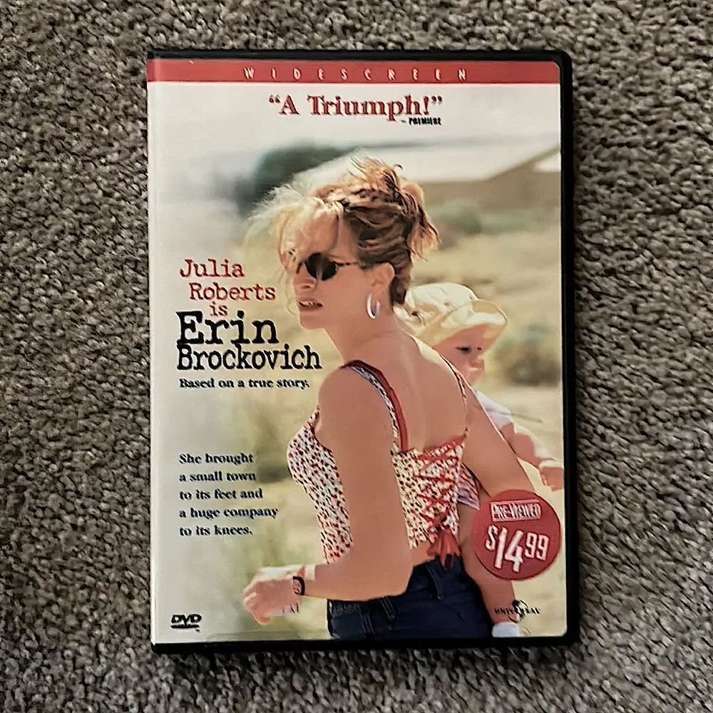 Universal’s “Erin Brockovich” DVD!